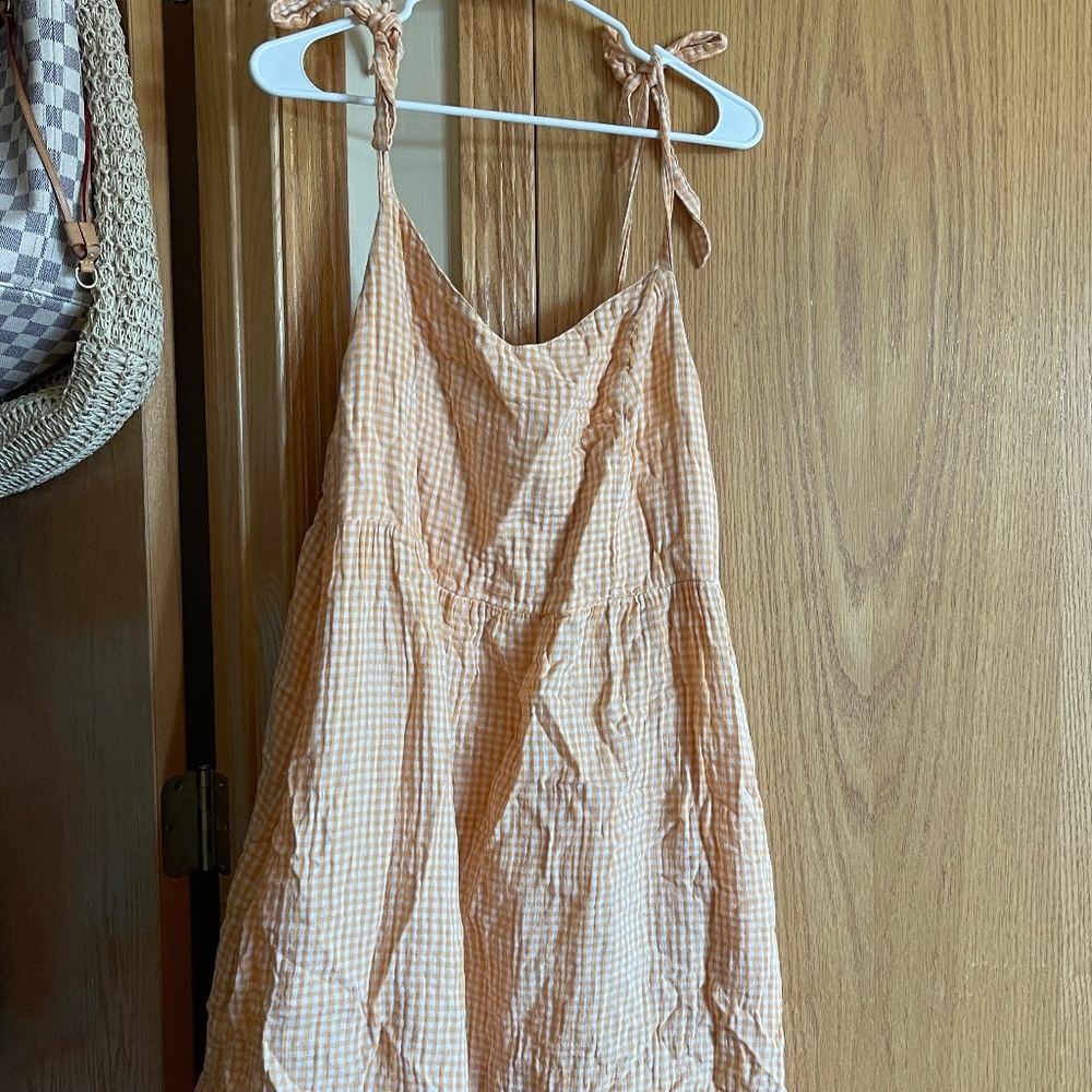 Cute Yellow gingham Old Navy dress